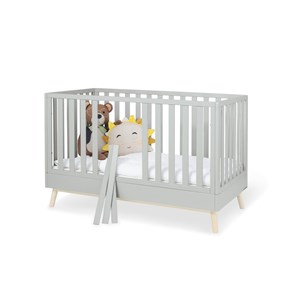 Lit bébé evolutif dusk gris 