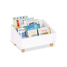 Bibliothèque pour enfants ando blanc