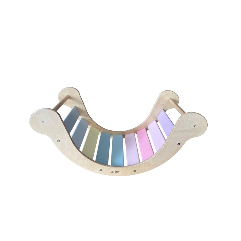 Balançoire montessori monte 2.0 rose