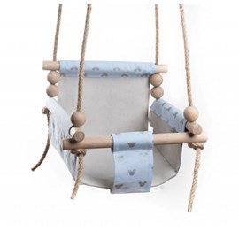 Baavi balançoire souris bleue