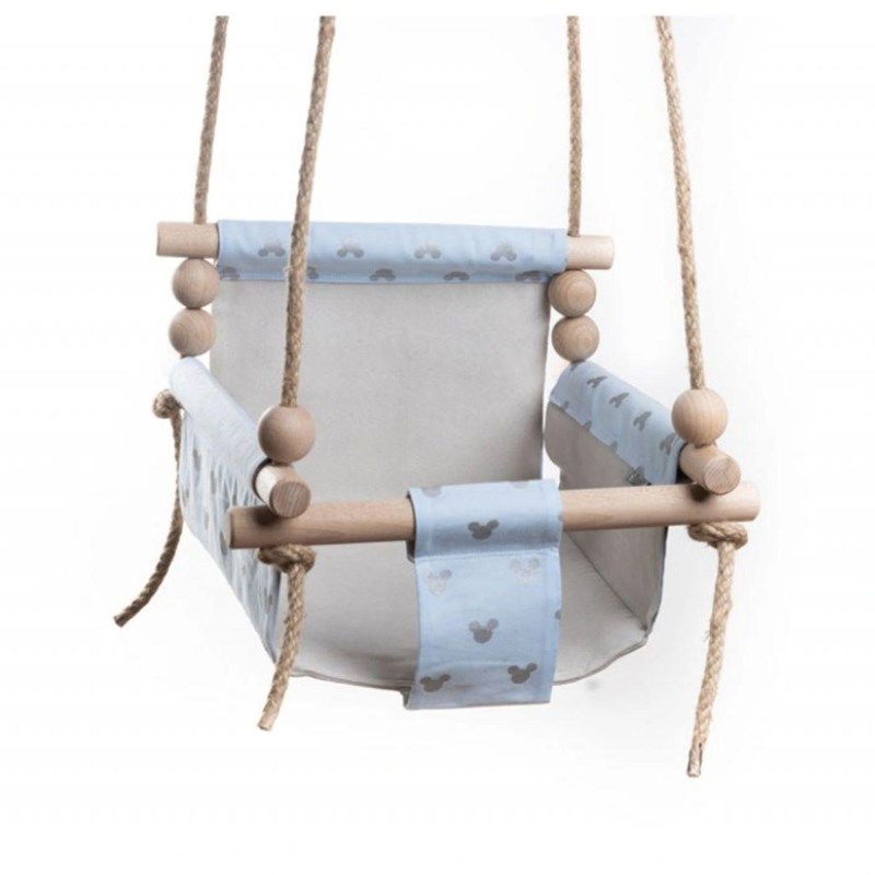 Baavi balançoire souris bleue