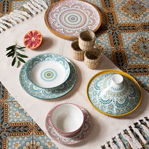 Service apéritif avec compartiments