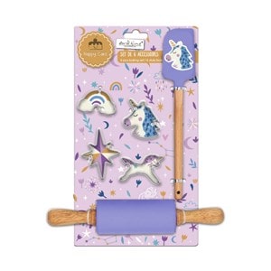 Lot de 6 accessoires forme licorne