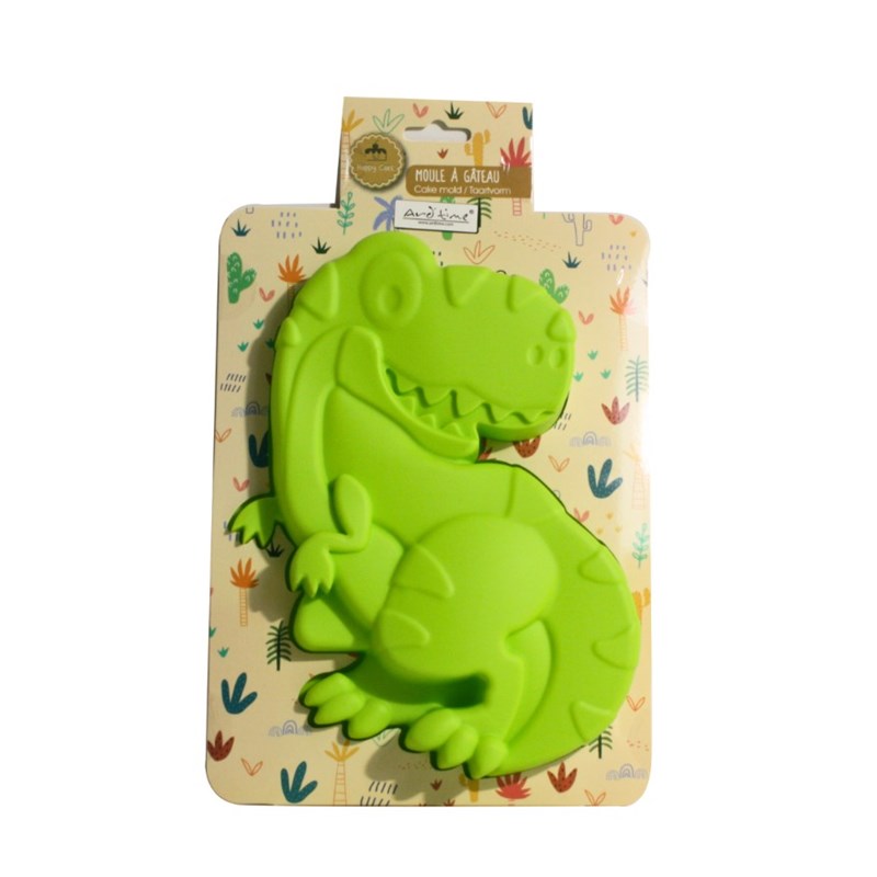Ard'time - Moule à gâteau dinosaure, happy cake