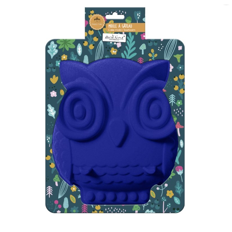 Ard'time - Moule à gâteau hibou, happy cake