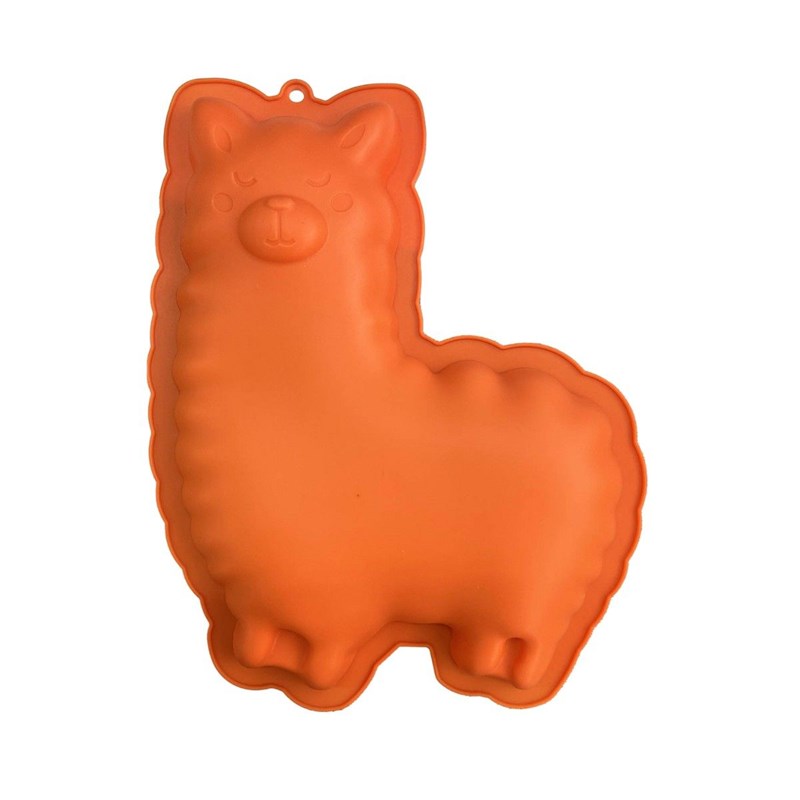 Moule à gâteau lama, happy cake