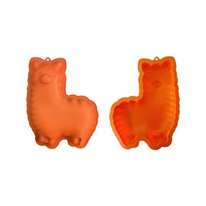 Moule à gâteau lama, happy cake