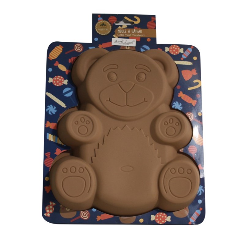Ard'time - Moule à gâteau ours, happy cake