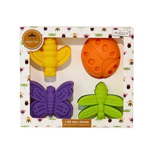 Lot de 4 mini moules en silicone