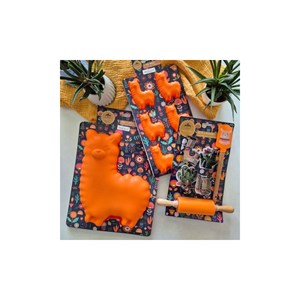 6 mini moules en forme lama, happy cake