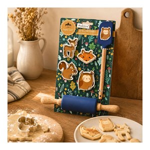 6 accessoires forme hibou happy cake