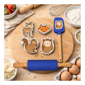 6 accessoires forme hibou happy cake