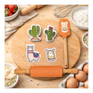 Lot de 6 accessoires forme lama