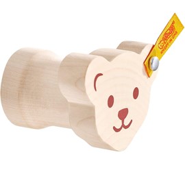 Patère en bois ours steiff