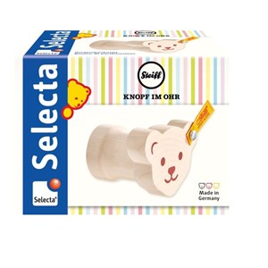 Patère en bois ours steiff