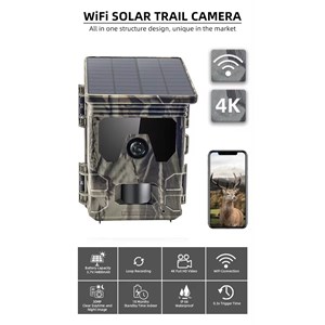 Caméra de détection wifi-601pro solaire