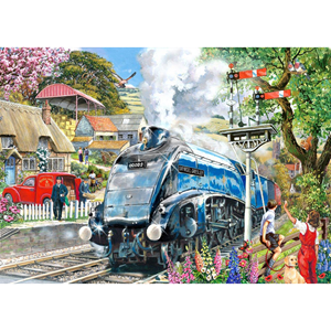 Train de chevalier big 500pc puzzle