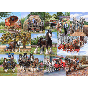 La foule lourde 1000pc puzzle