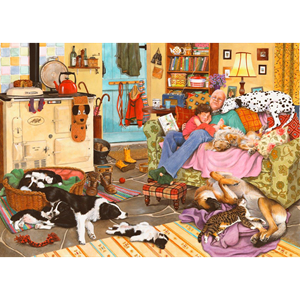 Chien fatigué 1000pc puzzle