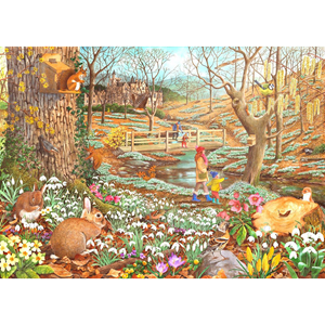 Promenade perce-neige big 500pc puzzle