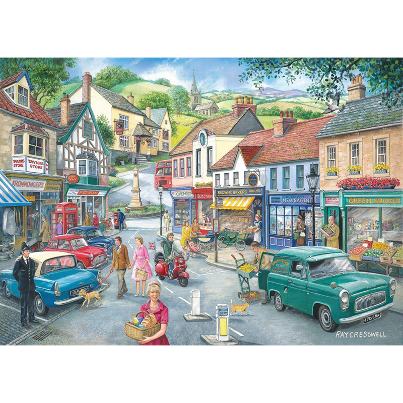 N°23 - dans les magasins 1000pc puzzle