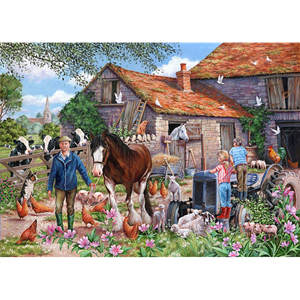 Ferme macdonald big 500pc puzzle