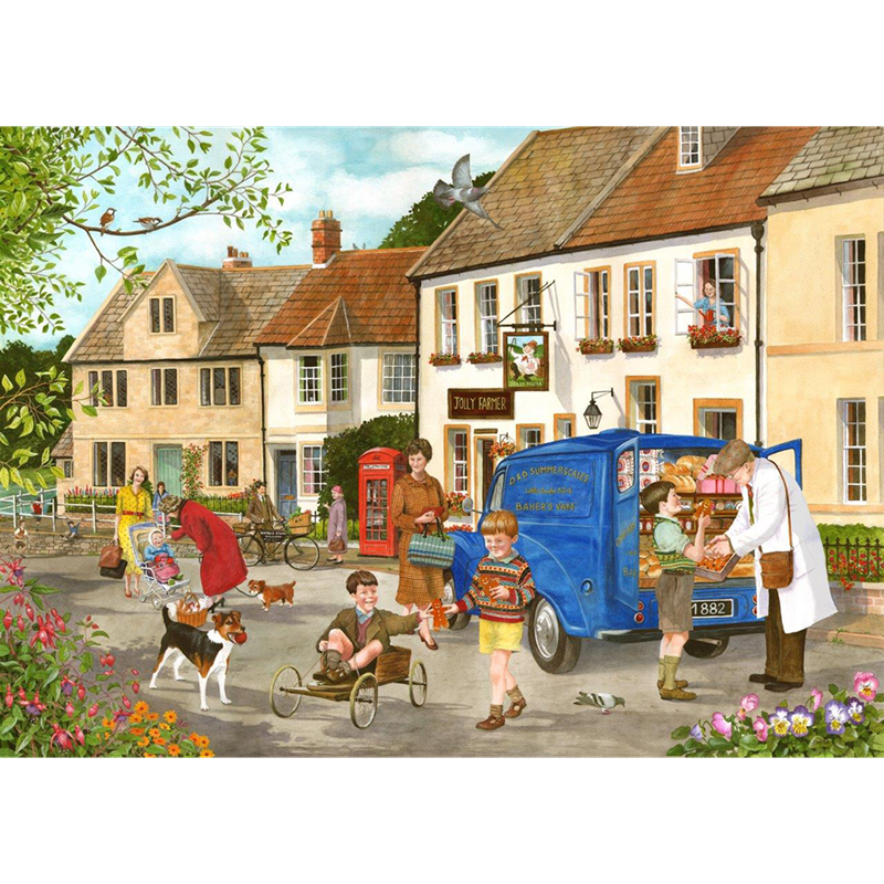 Garçons en pain d'épice big 500pc puzzle