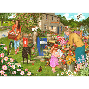 Poche pleine de bouquets 1000pc puzzle