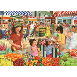 Marché des fermiers 1000pc puzzle