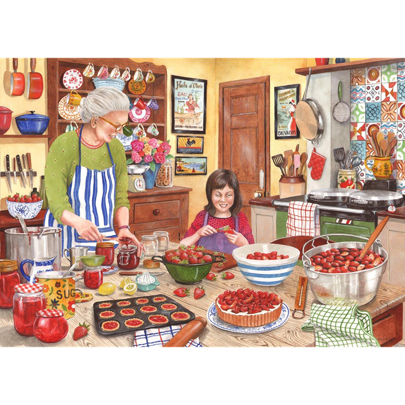 Confiture de fraise big 250pc puzzle