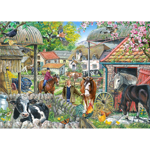 Ferme en fer à cheval big 250pc puzzle