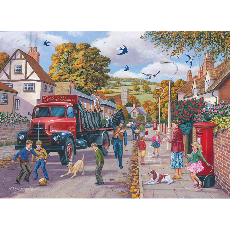 The House of Puzzles - Livraison de coalman 1000pc puzzle