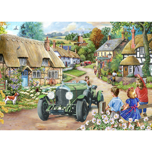 Course vintage big 500pc puzzle