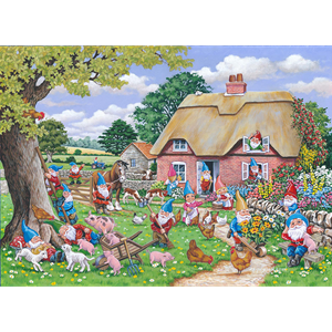 Ferme des gnomes big 500pc puzzle