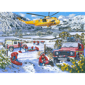 Sauvetage en montagne 1000pc puzzle