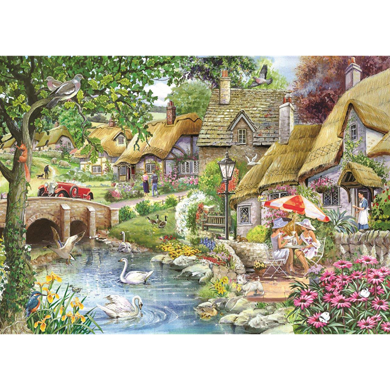 The House of Puzzles - Café matinal 1000pc puzzle