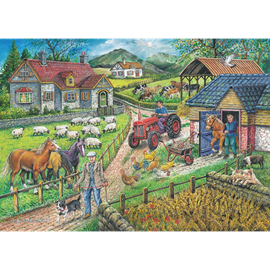 Ferme d'orge tondue big 250pc puzzle
