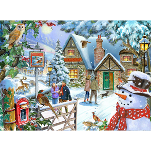 Vue du bonhomme de neige 1000pc puzzle