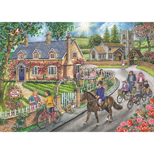 Gîte des roses 1000pc puzzle