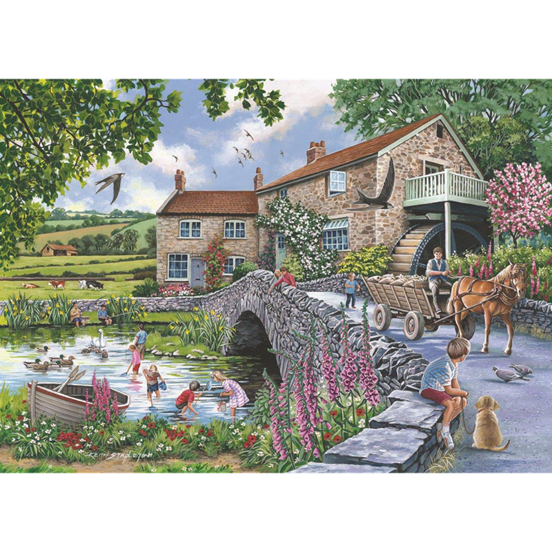 Vieux moulin 1000pc puzzle