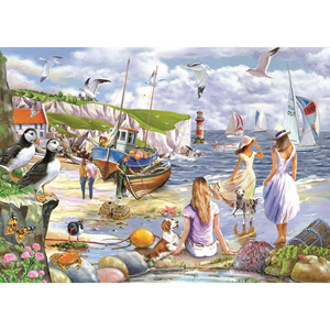 Brises du bord de mer big 500pc puzzle