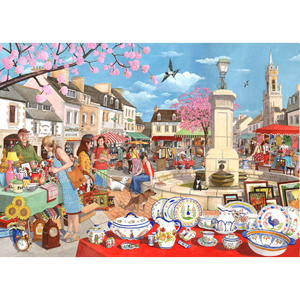 Marché français 1000pc puzzle