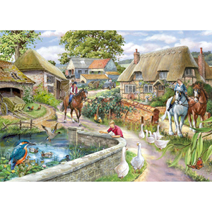 Chemin cavalière 1000pc puzzle