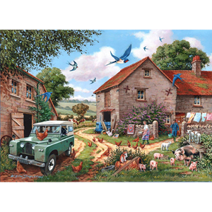 Femme de fermier big 500pc puzzle