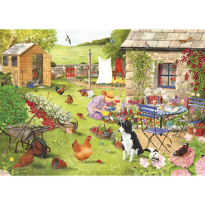 Le jardin de grand-mère big 500pc puzzle