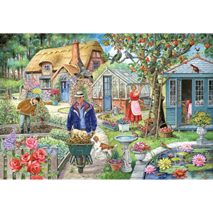 N°1 -dans le jardin 1000pc puzzle