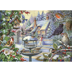 Oiseaux d'hiver big 500pc puzzle