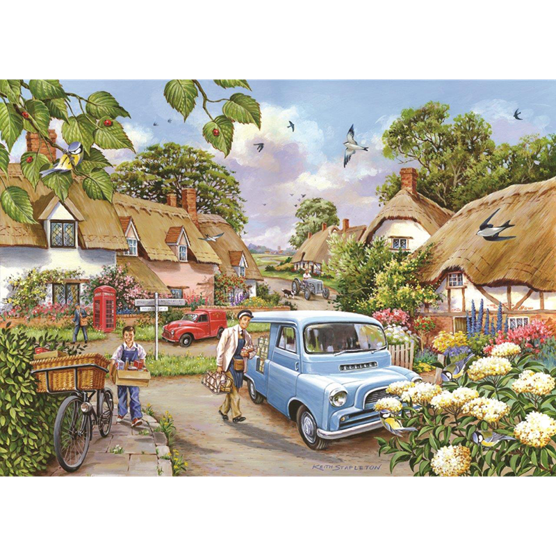 The House of Puzzles - Frais du matin big 500pc puzzle
