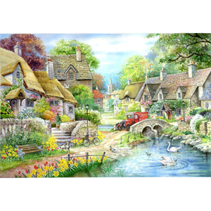 Chalet de rivière big 250pc puzzle