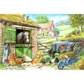 En bas dans la ferme big 250pc puzzle